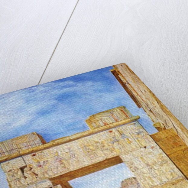 The Gateway of Philadelphus, Philae, Egypt, 1890 by Henry Roderick Newman