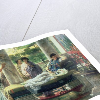 Catullus Reading his Poems at Lesbia's House, 1870 by Lawrence Alma-Tadema