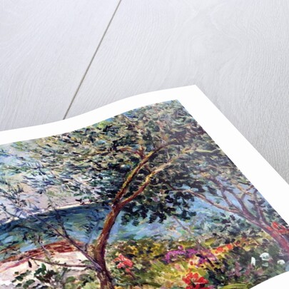 The artist's garden in Brittany, 1905 by Maxime Emile Louis Maufra