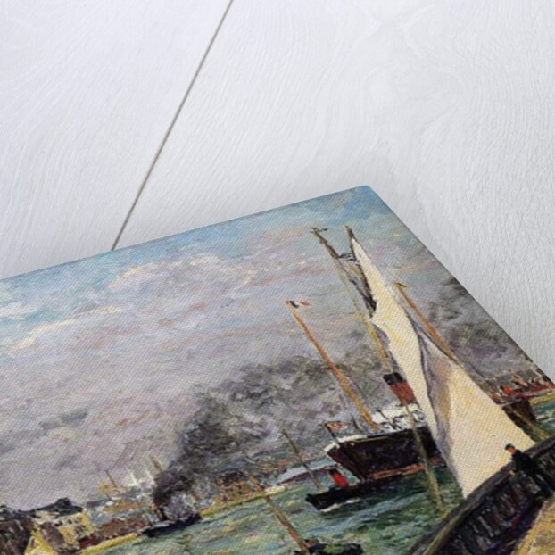 The Port of Le Havre, Normandy, 1905 by Maxime Emile Louis Maufra