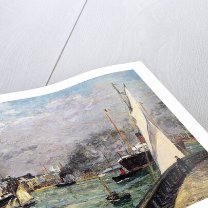 The Port of Le Havre, Normandy, 1905 by Maxime Emile Louis Maufra