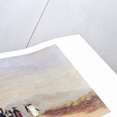 Travellers' Halt in the Roman Campagna, c.1868 by Jervis McEntee