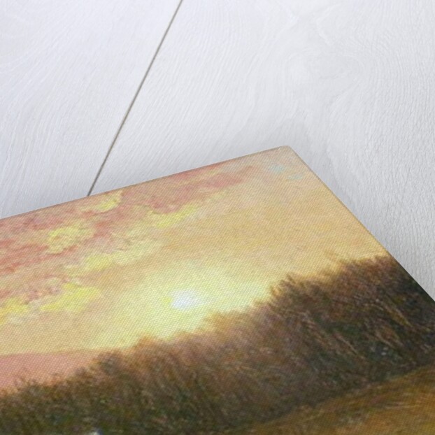 The Afternoon Train, 1867 by Jervis McEntee