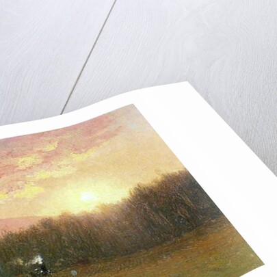 The Afternoon Train, 1867 by Jervis McEntee