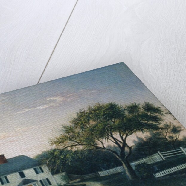 The artist's family house, c.1859 by Mary Blood Mellen