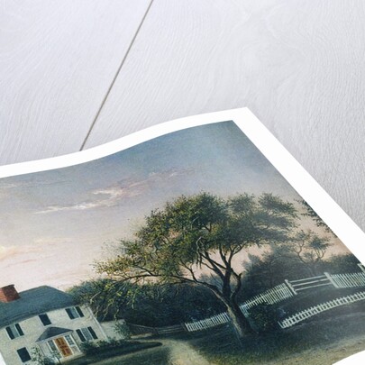 The artist's family house, c.1859 by Mary Blood Mellen