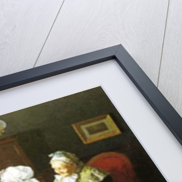 A Grandmother's Tea Party, 1915 by Louis Charles Moeller