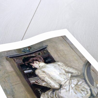 The Artist's Wife at her Secretaire, c.1900 by Paul Cesar Helleu