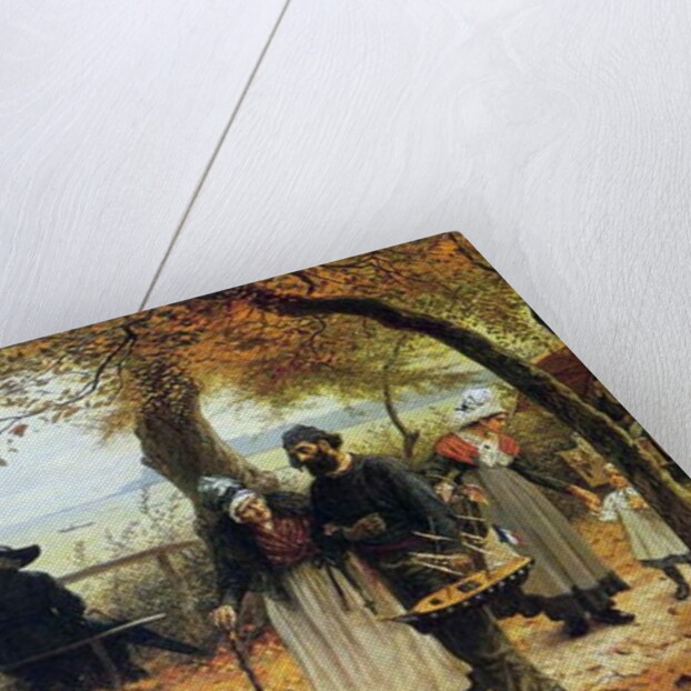 Bringing the Ex-voto to the Church, 1875 by William John Hennessy