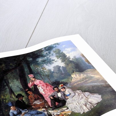 A Summer Luncheon, 1874 by Antonio Garcia Mencia