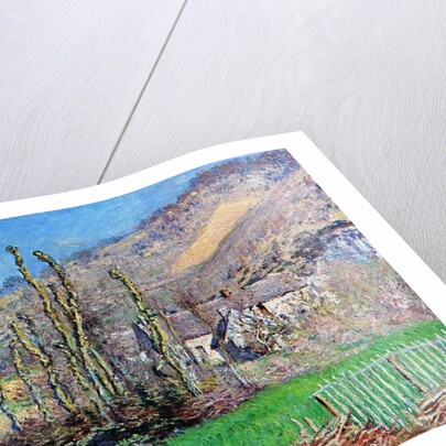 Winter at the Val de Falaise, Normandy, 1885 by Claude Monet