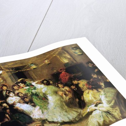 A Flamenco Party at Home, 1908 by Francis Luis Mora