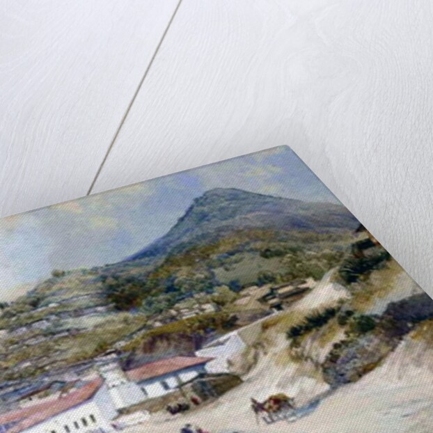 The Village of Angangueo, Mexico, 1883 by Thomas Moran