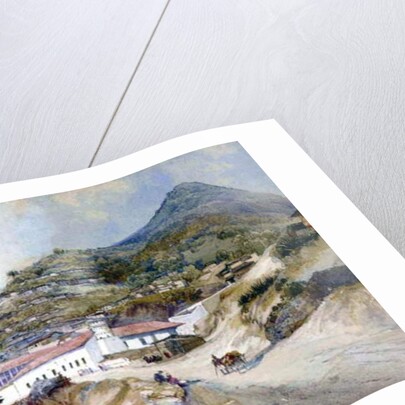 The Village of Angangueo, Mexico, 1883 by Thomas Moran