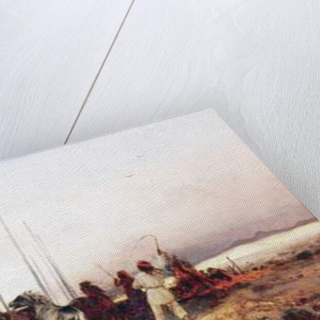 Threshing Wheat, New Mexico, c.1883 by Thomas Moran