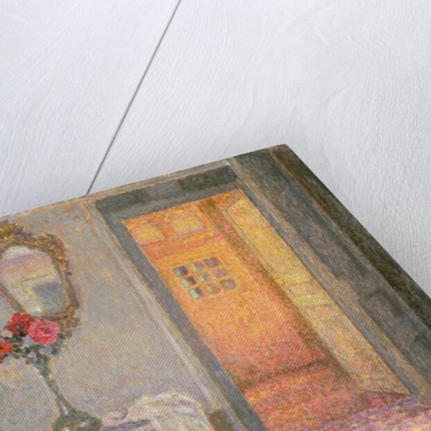 Interior of a Hallway by Henri Eugene Augustin Le Sidaner