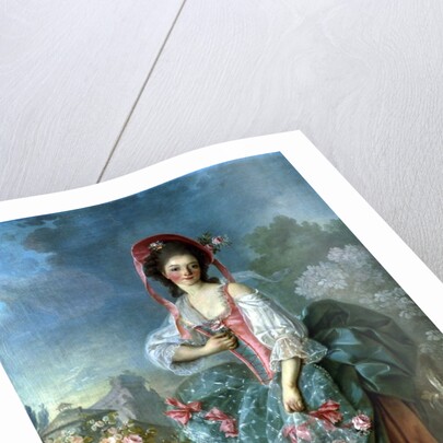 Portrait of Mademoiselle Guimard as Terpsichore, c.1799 by Jacques Louis David