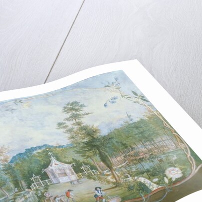 Chinese Pavilion in an English Garden, 18th century by Thomas Robins