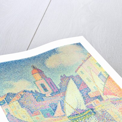 The Clocktower at St. Tropez, 1896 by Paul Signac