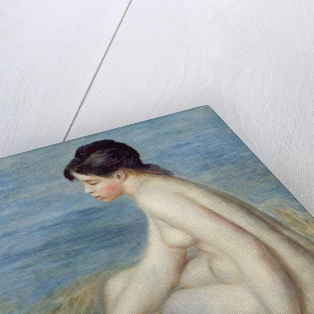 Seated Bather by Pierre Auguste Renoir