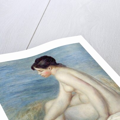 Seated Bather by Pierre Auguste Renoir