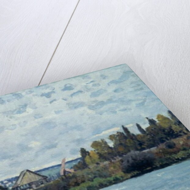 The Seine at Bougival, 1873 by Alfred Sisley