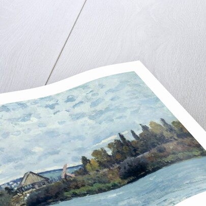 The Seine at Bougival, 1873 by Alfred Sisley