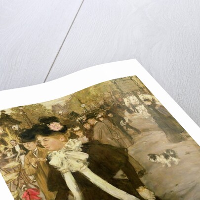 Boulevard des Italiens, c.1899 by Jean Francois Raffaelli