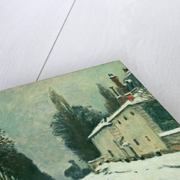 La Route de Louveciennes, Hiver, 1874 by Alfred Sisley
