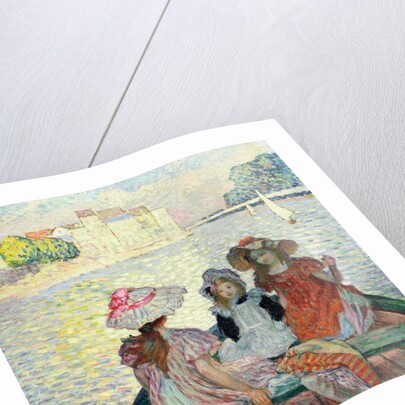 Young Girls in a Boat, c.1900 by Henri Lebasque