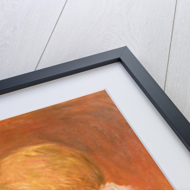 Young Woman in a Hat by Pierre Auguste Renoir