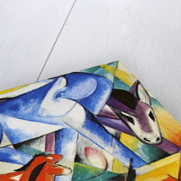 The First Animals, 1913 by Franz Marc