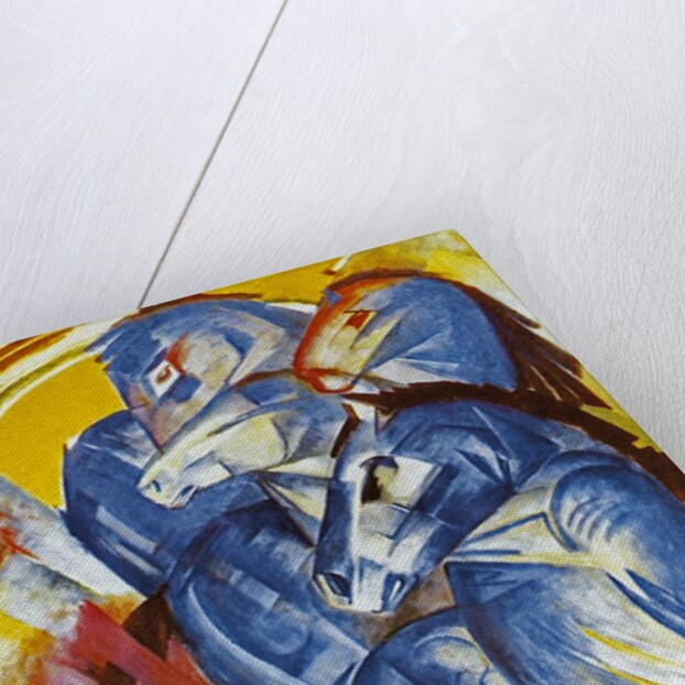 A Tower of Blue Horses, 1913 by Franz Marc