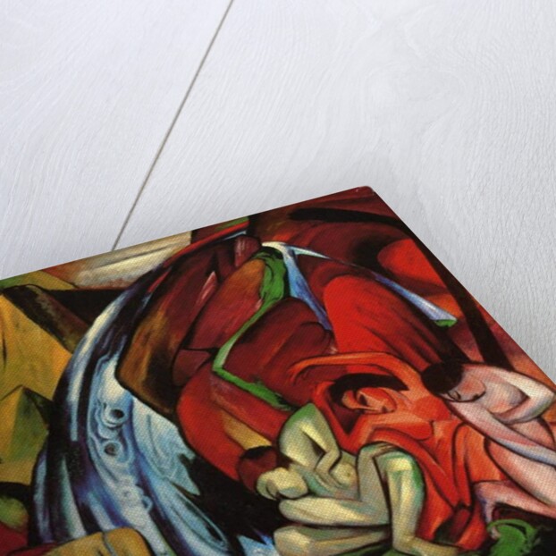The Waterfall, 1912 by Franz Marc