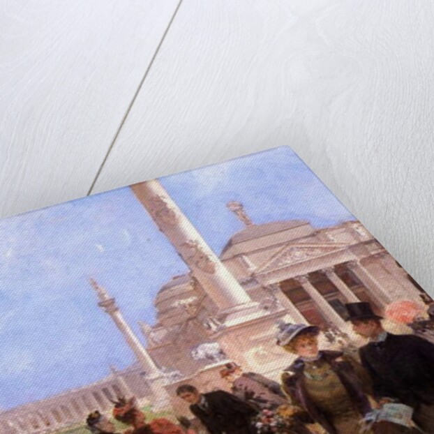 The Grand Plaza, World's Columbian Exposition, c.1893 by Ludovico Marchetti