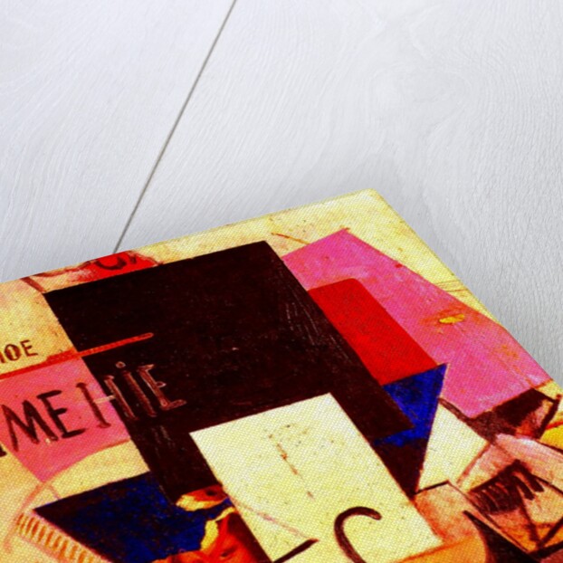 Composition with the Mona Lisa, 1914 by Kazimir Severinovich Malevich