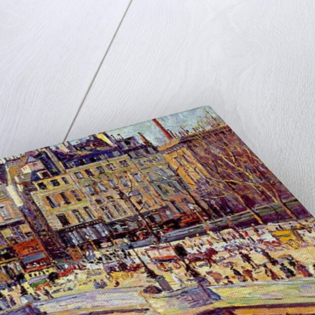 Le Quai Conti, Paris, 1896 by Maximilien Luce