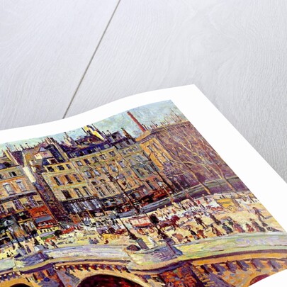 Le Quai Conti, Paris, 1896 by Maximilien Luce