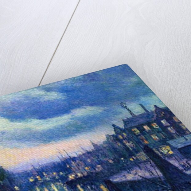 The Port of Rotterdam at Night, 1908 by Maximilien Luce