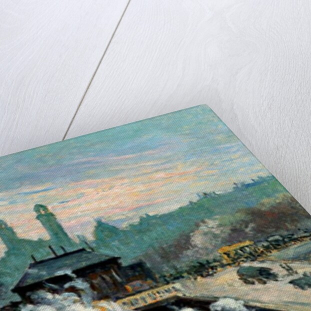 The Trocadero, Paris, 1917 by Maximilien Luce