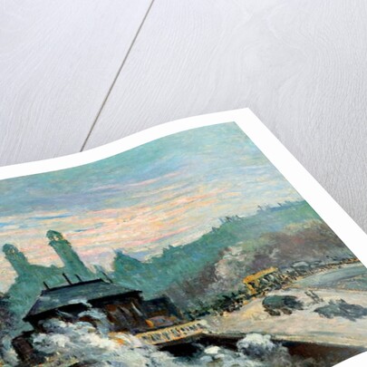 The Trocadero, Paris, 1917 by Maximilien Luce