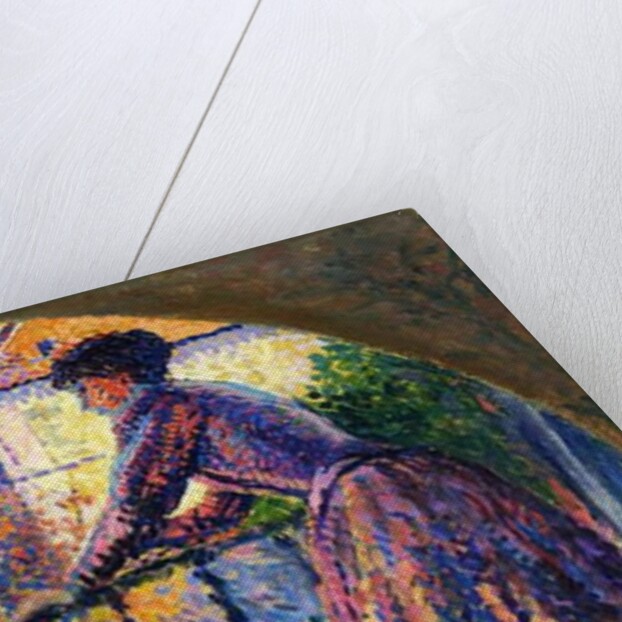 The Artist's Wife, Rue Cortot, Paris, 1893 by Maximilien Luce