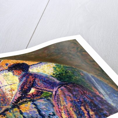 The Artist's Wife, Rue Cortot, Paris, 1893 by Maximilien Luce