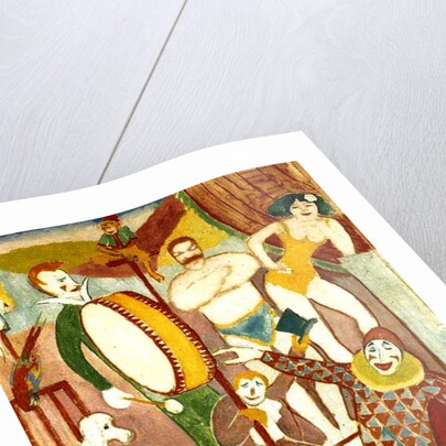 Circus Artists, 1911 by August Macke