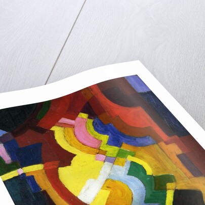 Coloured Forms III, 1913 by August Macke