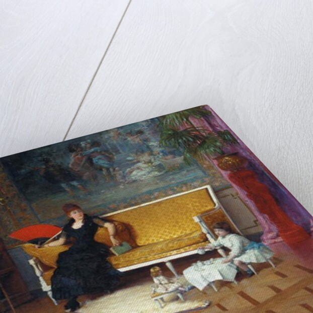 The Doll's Tea Time, 1885 by William Henry Lippincott