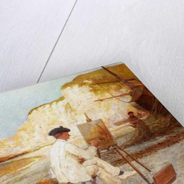 A Painter by the Sea Side, c.1885 by William Henry Lippincott