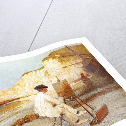 A Painter by the Sea Side, c.1885 by William Henry Lippincott