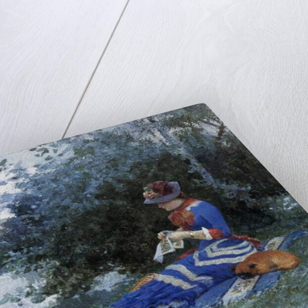 A Quiet Afternoon, 1880 by William Henry Lippincott