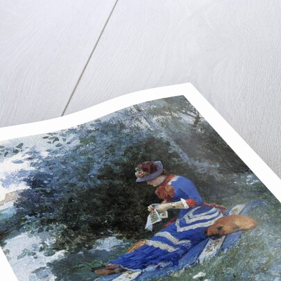 A Quiet Afternoon, 1880 by William Henry Lippincott